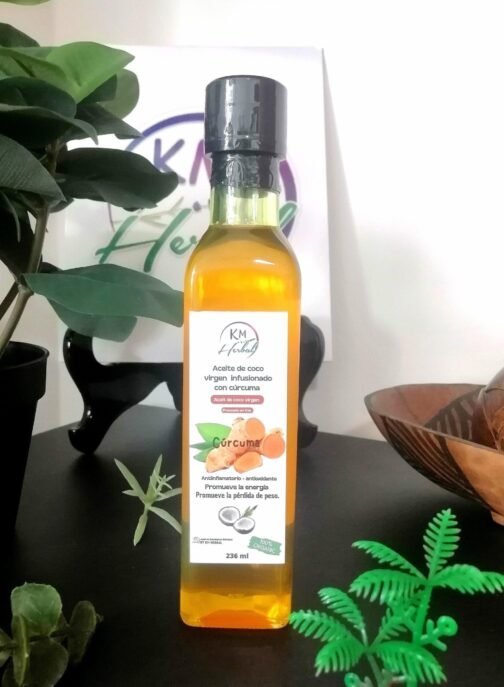 Aceite Infusionado con Cúrcuma 236 ml - Imagen 2