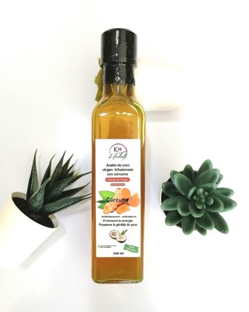 Aceite Infusionado con Cúrcuma 236 ml