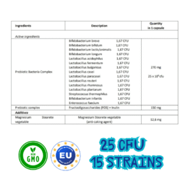 Probiótico 30 cápsulas