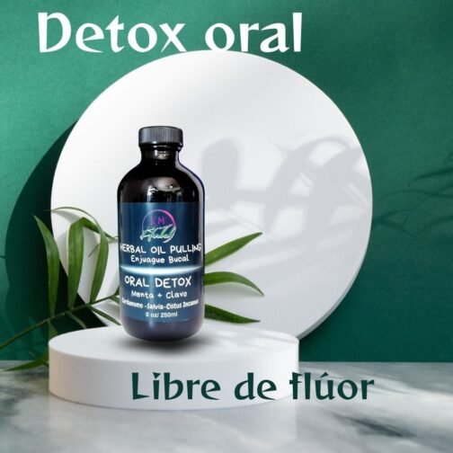 Herbal Pulling Oil Enjuague Bucal 8 oz - Imagen 2