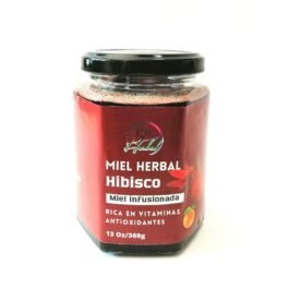 Miel Herbal Hibisco+Piel de Naranja 13 oz.